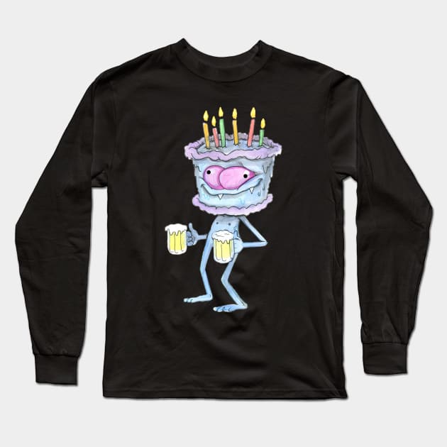 Birthday Suit Long Sleeve T-Shirt by ZacharySweet